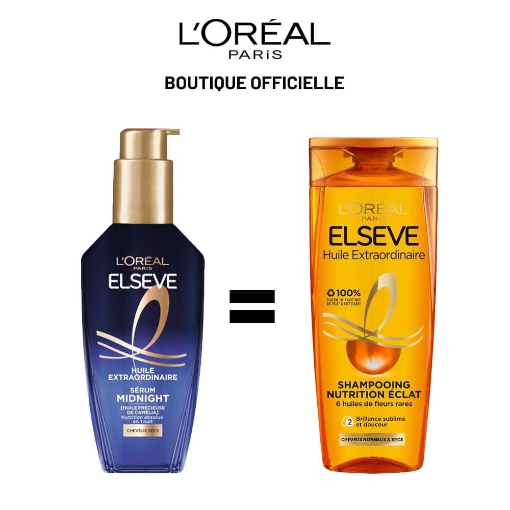 midnghit.jpg L'oréal paris elseve extra midnight serum 100ml = shampooing offert – Image 1