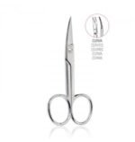 BETER CISEAUX DE MANUCURE POUR LES ONGLES CHROMES POINTE COURBE 24111 – Image 2