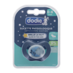 Dodie Sucette Physiologique Nuit Silicone 0-6 Mois N°P39