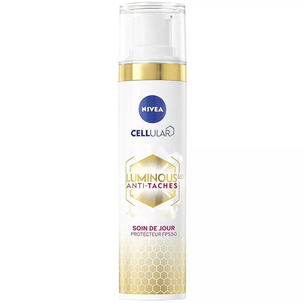 nivea-cellular-luminous-630-soin-de-jour-anti-taches-spf50-40ml-1.jpg NIVEA CELLULAR LUMINOUS 630 SOIN DE JOUR ANTI-TACHES SPF50 40ML – Image 1