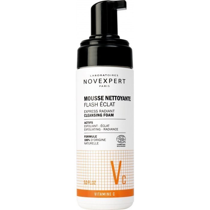 novexpert-novexpert-flash-eclat-mousse-nettoyante-150-ml-yeux-et-levres.jpg Novexpert Vitamine C Flash Eclat Mousse Nettoyante – 150 ml – Image 1