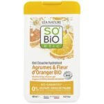 SO BIO GEL DOUCHE AGRUMES FLEURS D'ORANGER 450ML