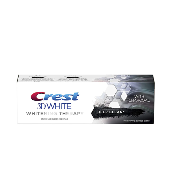 srtsrere.png Crest Dentifrice 3D White Charcoal deep clean 75ml – Image 1