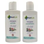 Nutrilab anti poux lotion et shampoing 125ml pack 2en1