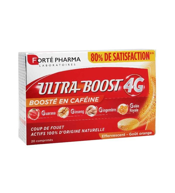 yhrtsyr.png Forte Pharma Vitalité 4G ultra boost 20 comprimés effervescents – Image 1