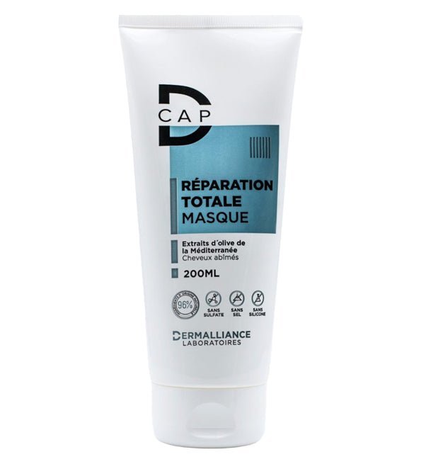 zddd_3794b24b-4273-4da4-b778-0f956cd76d3c.jpg D-CAP MASQUE REPARATION TOTALE CHEVEUX ABIMES 200 ML – Image 1