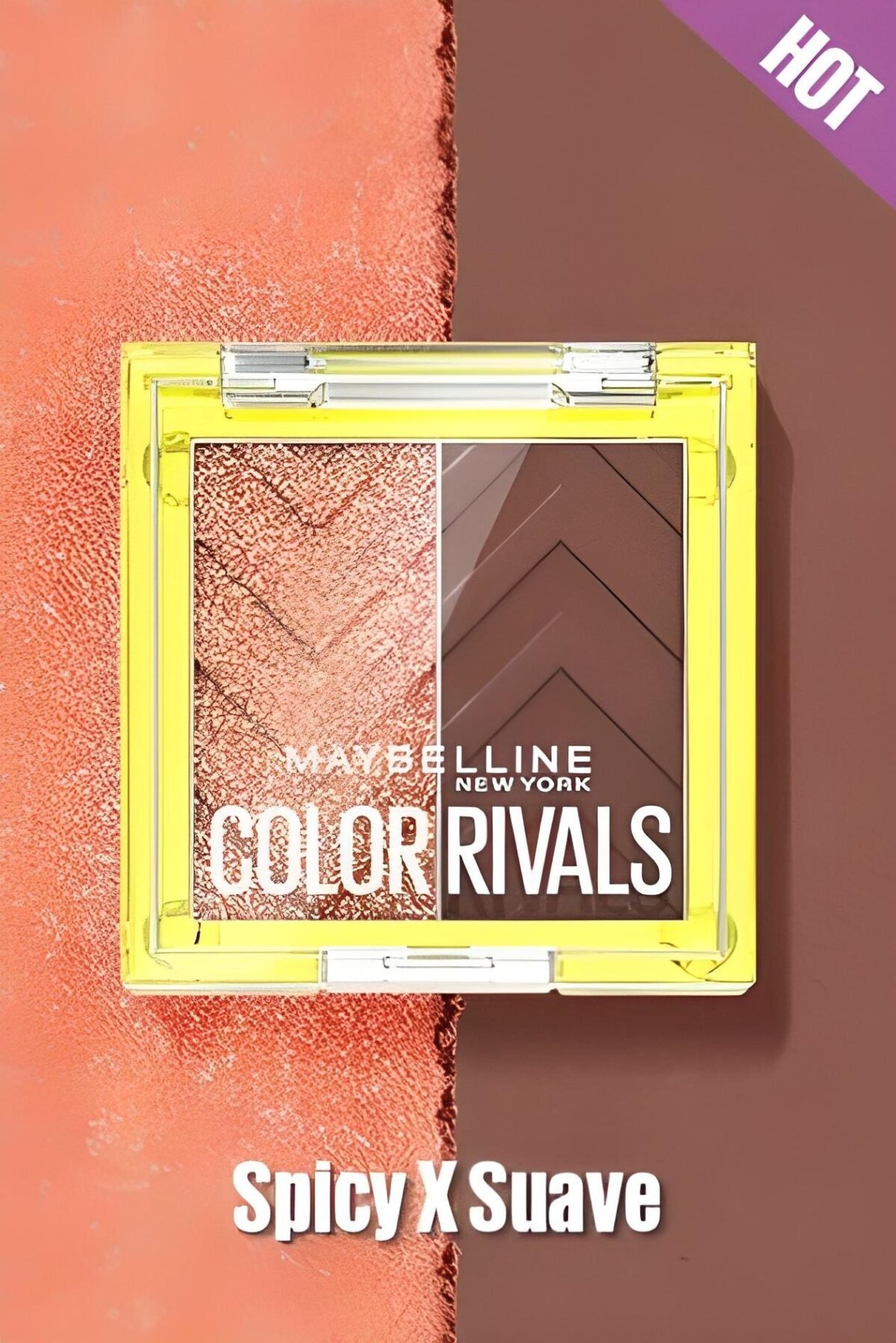 Maybelline Color Rivals Spicy X Suave Duo de palettes d'ombres à paupières – Image 2