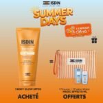 ISDIN fotoprotector Body Glow Spf30 200ml =  Trousse + Fusion Water 10 ml OFFERTS