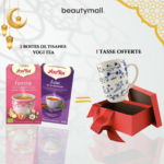 Yogi Tea Yogi Tea Femme 17×2g + Éclat de Jeunesse 17×2g – Tasse Offerte