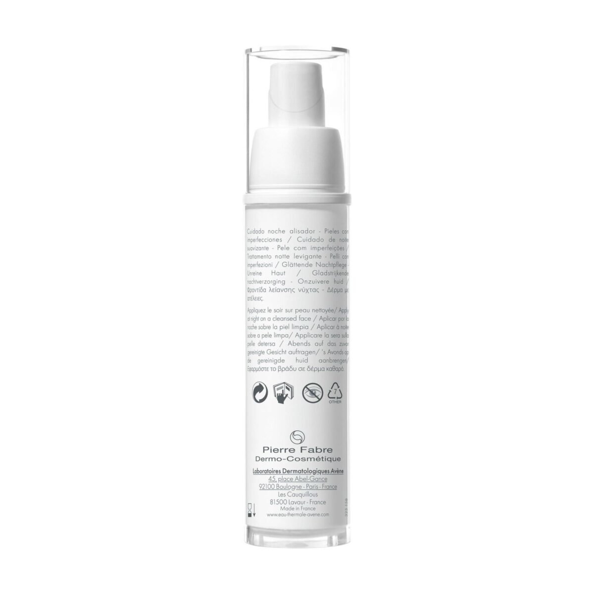 Eau Thermale Avène – Cleanance WOMEN Soin Nuit Lissant 30ml – Image 3