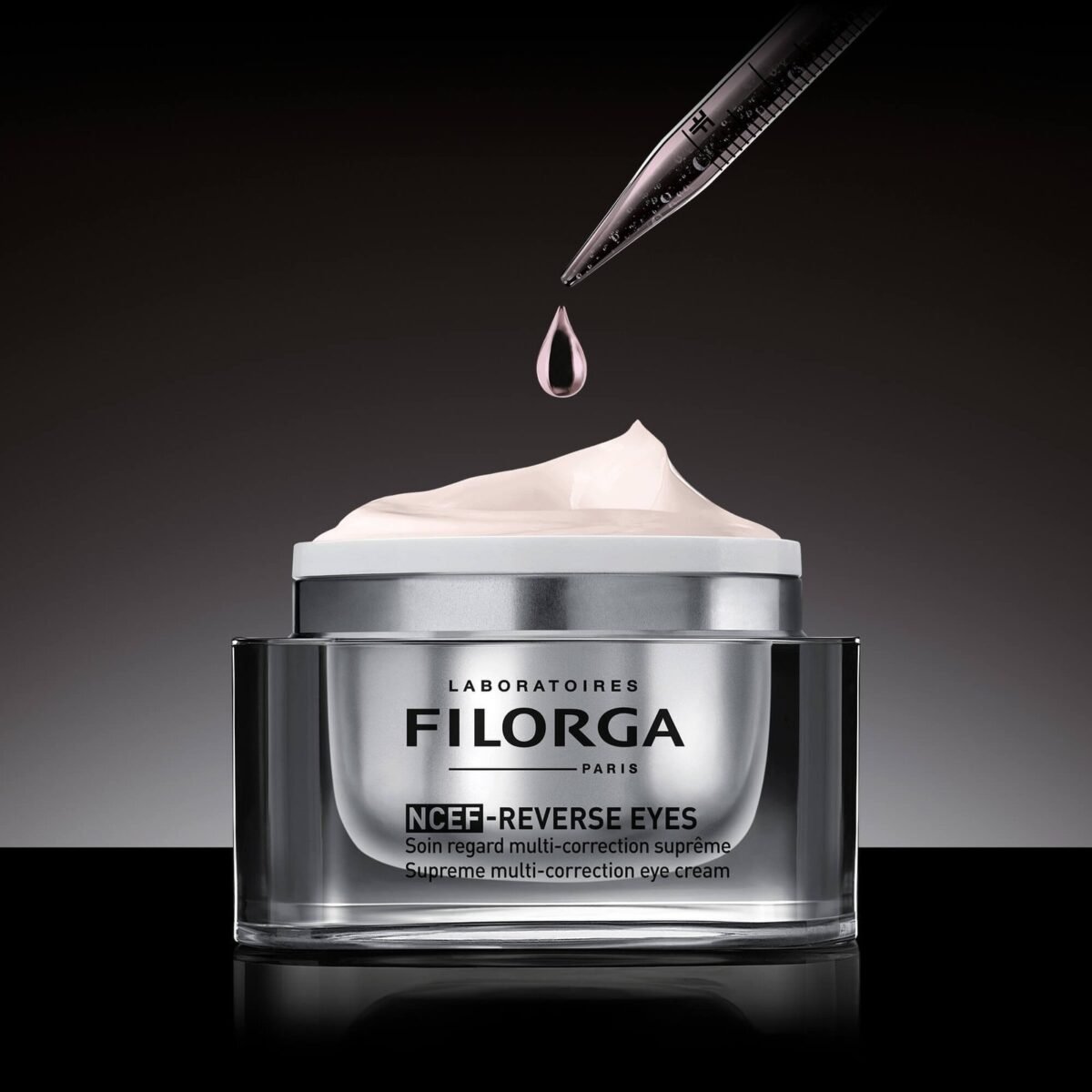 FILORGA  NCEF-REVERSE EYES – Soin contour des yeux anti-âge anti rides, fermeté, éclat 15ml – Image 2