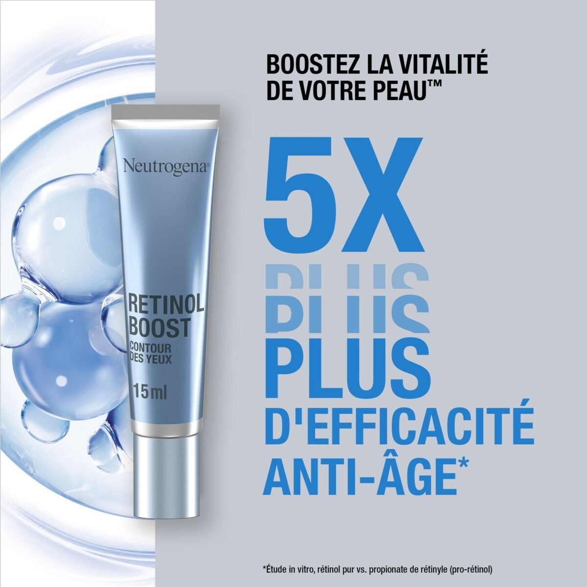 Neutrogena Retinol Boost Eye Cream 15ml – Image 4