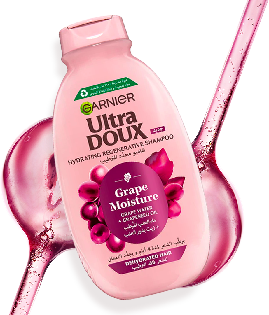 3610340675423_1-3D.png Garnier Grapes Shampooing hydratant régénérant Vignes Merveilleuses 600ml – Image 1