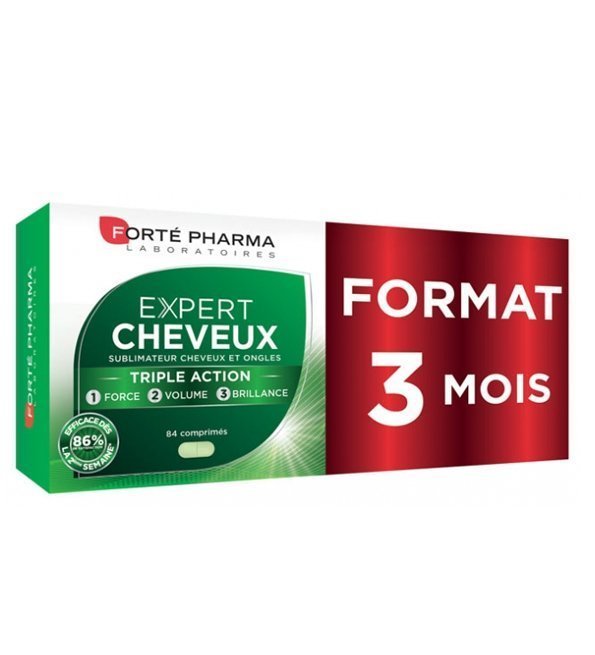 3700221313459-1.jpg Forté Pharma Expert Cheveux – 84 Comprimés – Image 1