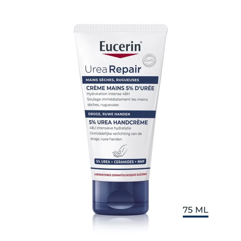 4005800034329-im1.webp EUCERIN UreaRepair CRÈME MAINS 5% D’URÉE – Image 1