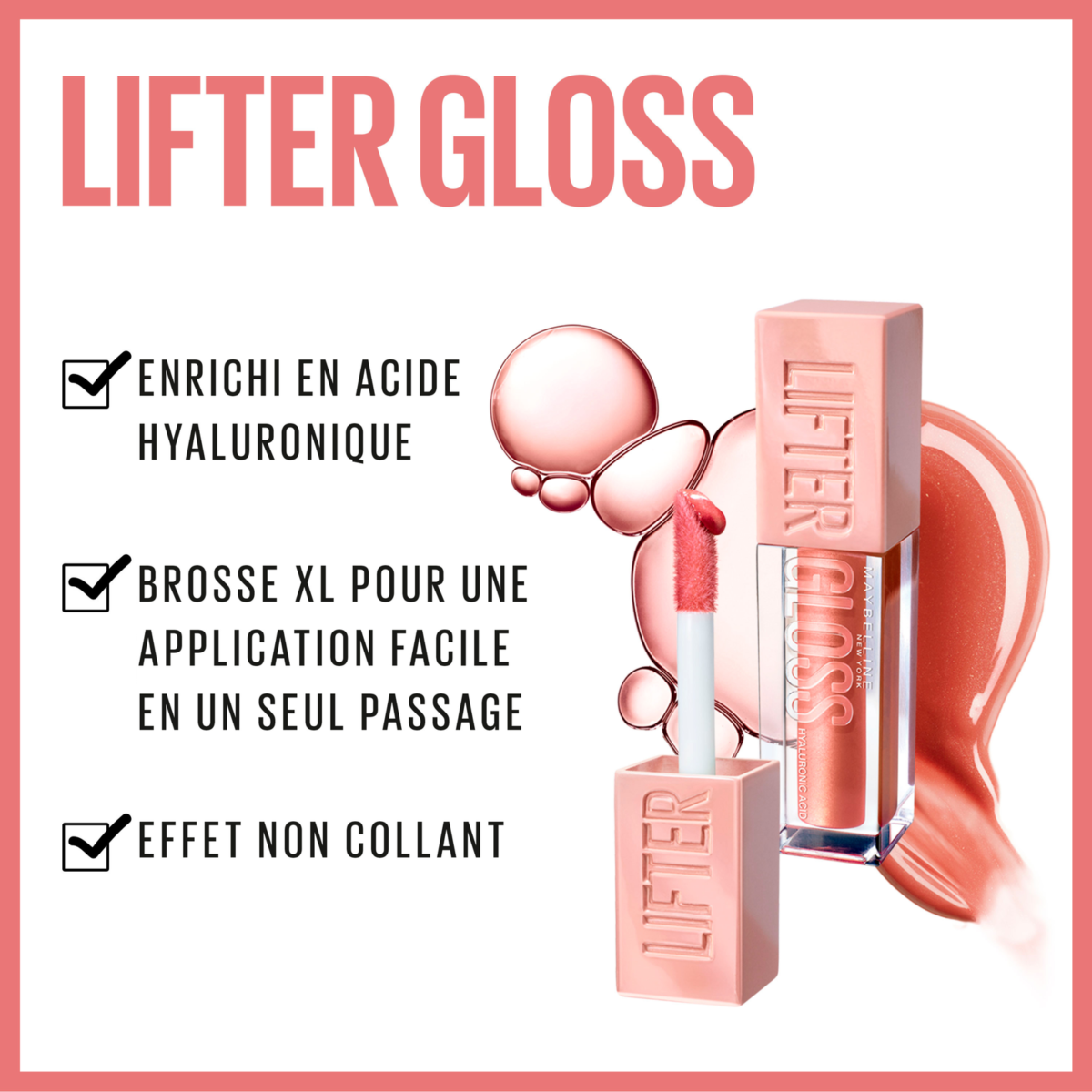 Maybelline LIFTER GLOSS NU 004 SILK – Image 4