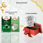 Yogi Tea Équilibre du Thé Vert 17×2g + Bien-Être Intestinal 17×2g – Tasse Offerte