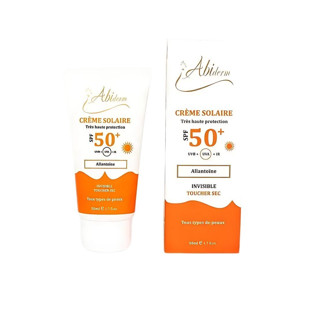 Abiderm-Ecran-solaire-invisible-Toucher-sec-spf50-50ml-1.jpg Abiderm Ecran Solaire Invisible Toucher Sec Spf50+ 50ml – Image 1