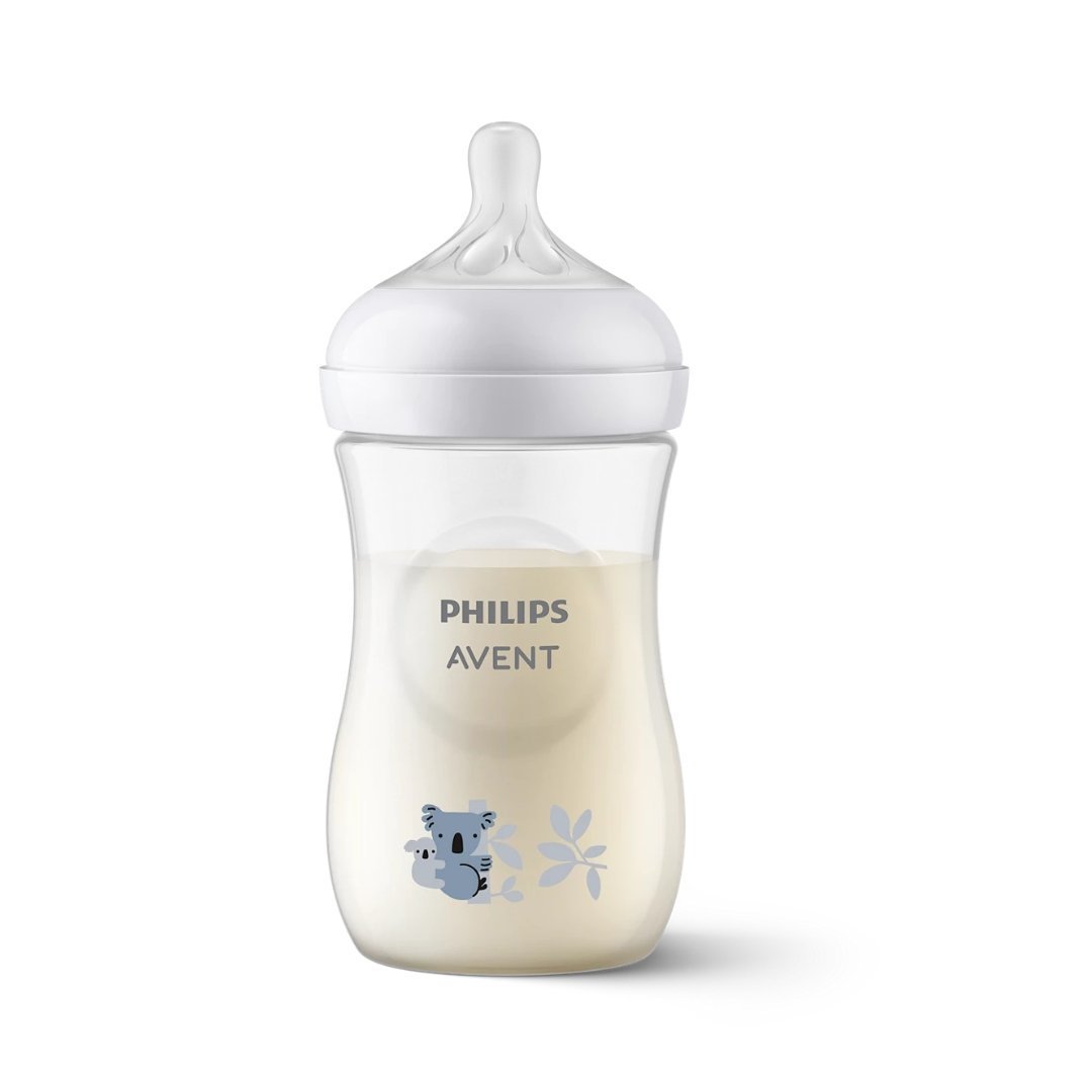 Avent-bib-Natural-3.0-Teat-1m-260ml-scy90367-Deco-koala-1.jpg AVENT BIBERON NATURAL 3.0 TEAT 1M+ 260ML DECO KOALA SCY903/67 – Image 1