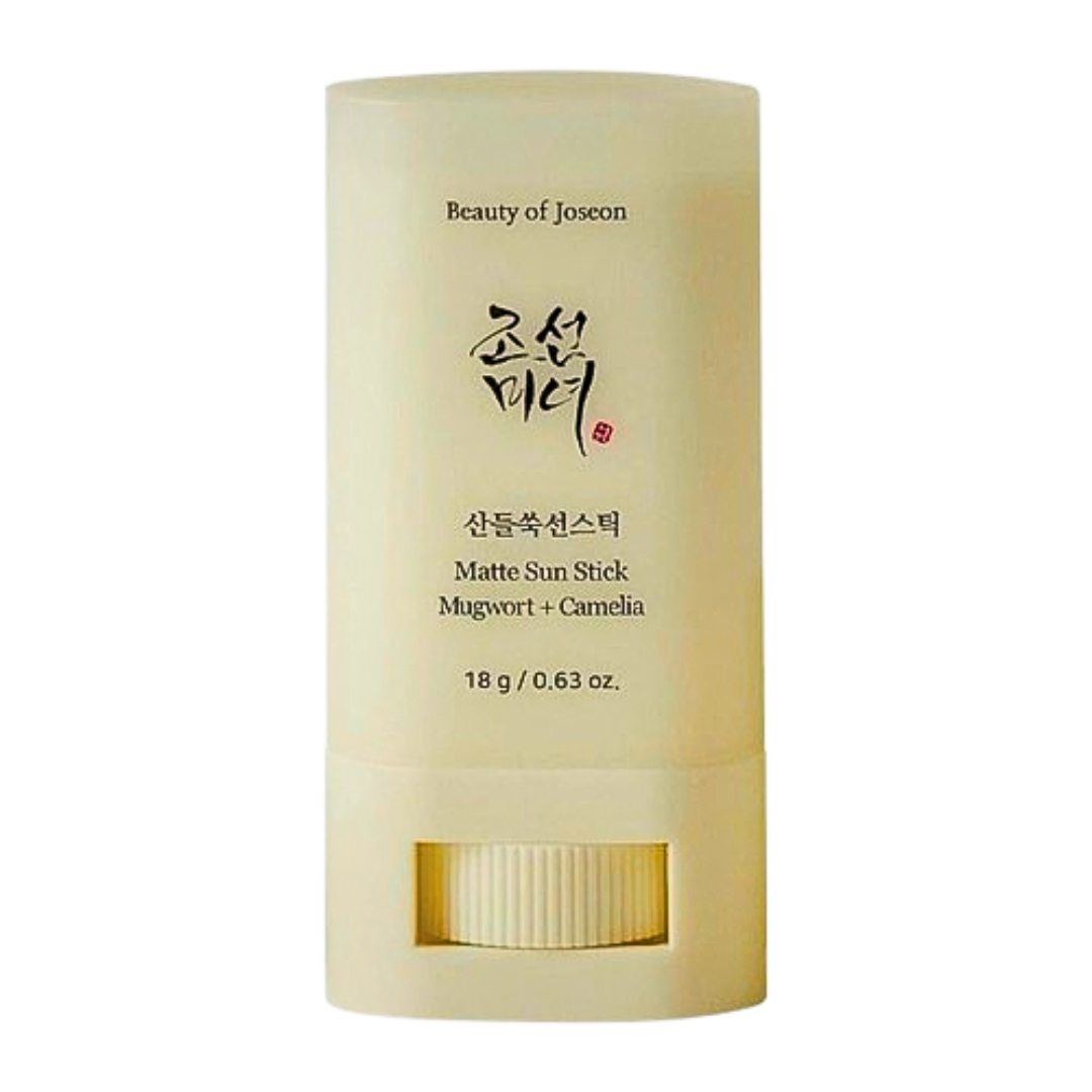 Beauty-Of-Joseon-Matte-Sun-Stick-MugwortCamelia-spf50-PA-18g.png Beauty Of Joseon Matte Sun Stick Mugwort+Camelia spf50+ PA++++ 18g – Image 1