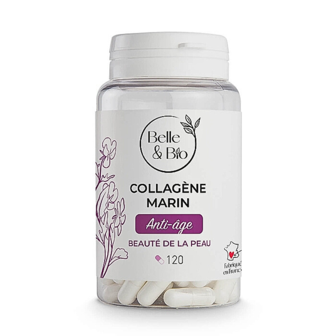 Belle-Bio-Collagene-Marin-120-Gelules.png Belle & Bio Collagene Marin 120 Gelules – Image 1