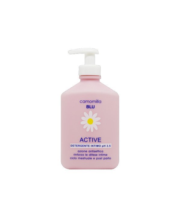Camomilla-Blu-Active-Nettoyant-Intime-ph-3.5-300ml-1.jpg Camomilla Blu Active Nettoyant Intime ph 3.5 300ml – Image 1