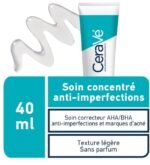 CeraVe Soin Concentré Anti-Imperfections |Peau Grasse à Tendance Acnéique | 40ml