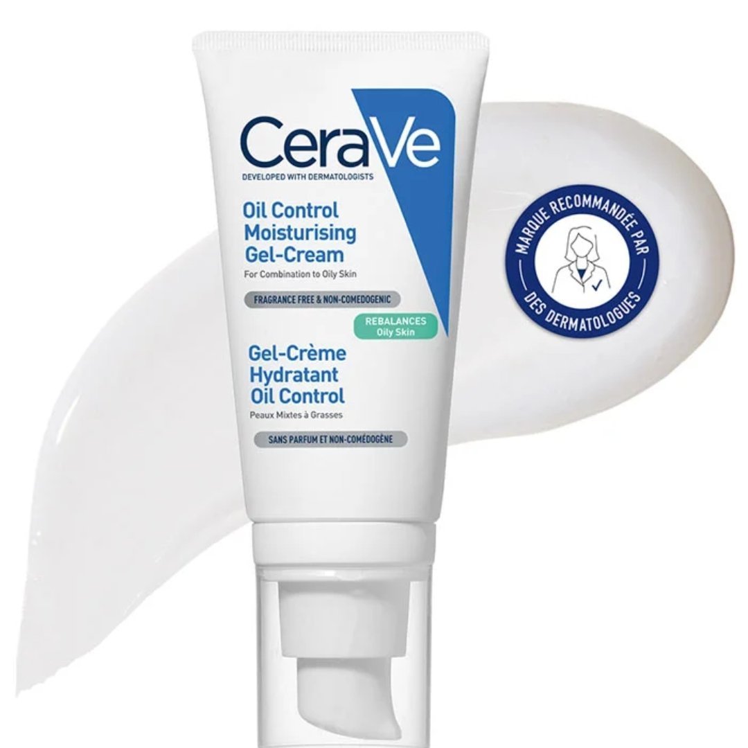 Cerave-gel-creme-hydratant-oil-Control-3.jpg Cerave Gel-Crème Hydratant Oil Control Visage 52 ml – Image 1
