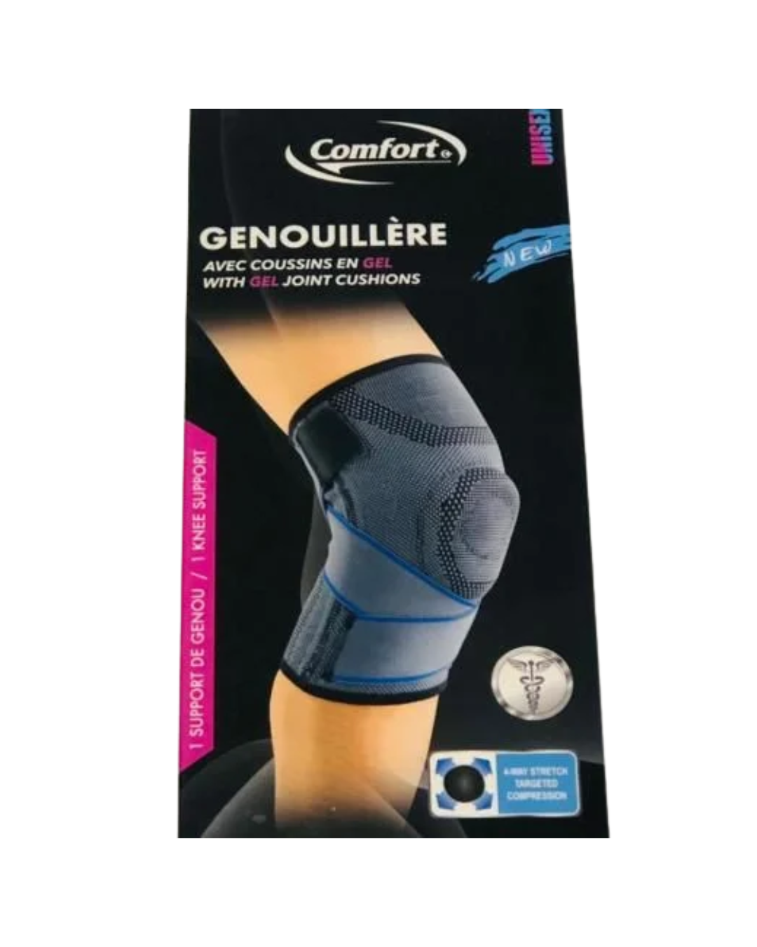Comfort-Genouillere-Starpping-noir-large-Xlarge-1.png Comfort Genouillere Starpping Noir Medium-Large – Image 1