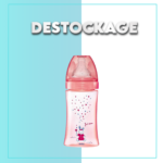 DODIE BIBERON INITIATION+ 270ML ROSE LICORNE 0-6 M TÊTE RONDE 3 VIT D2 – DESTOCKAGE