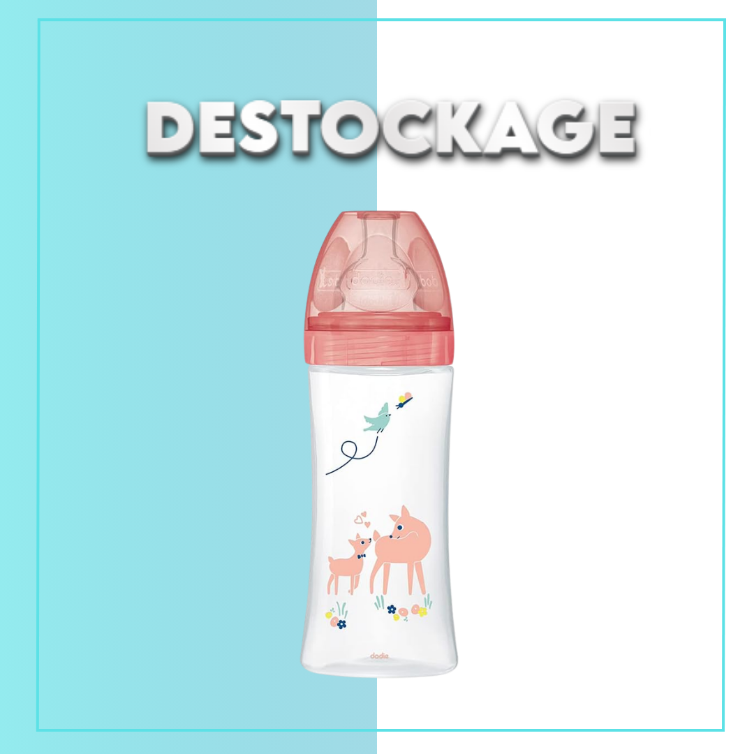 DESTOCKAGE.png Dodie Biberon senstation+ Tétine plate 330ml + 6m jardin – DESTOCKAGE – Image 1
