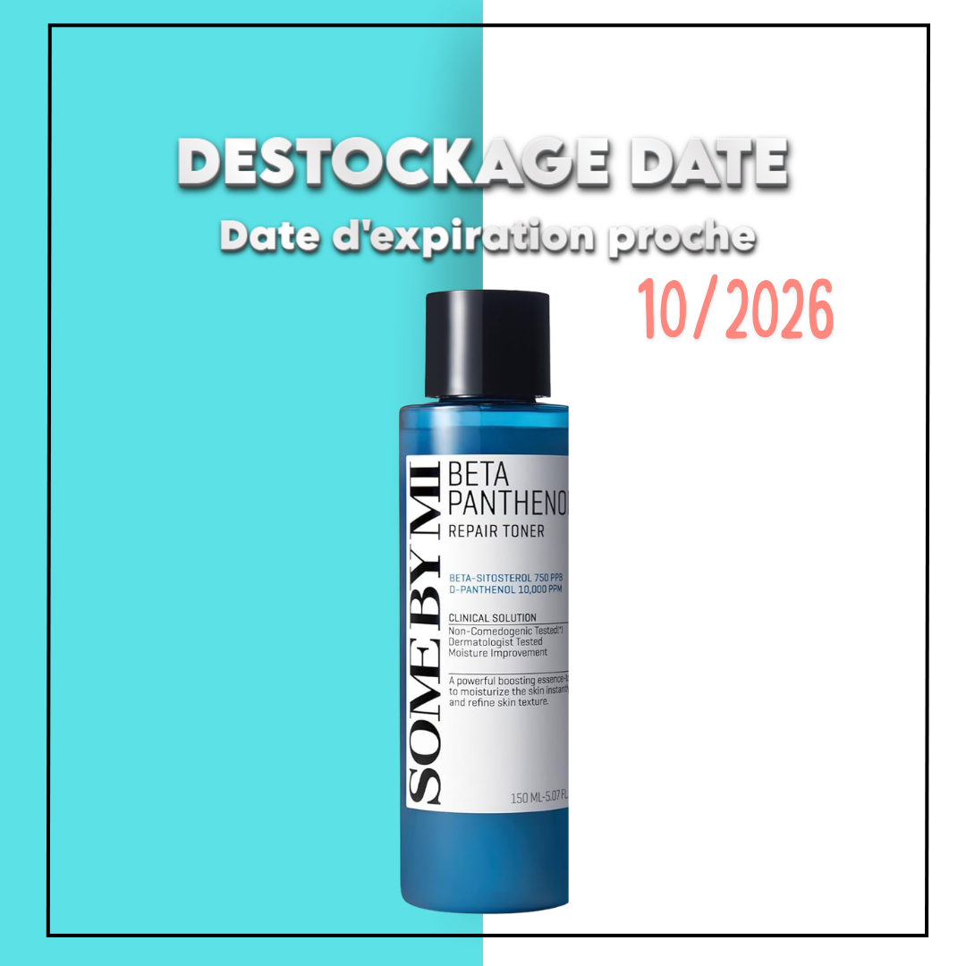 Date-dexpiration-proche-4.png SOME BY MI BETA PANTHENOL REPAIR TONER 150ML – DESTOCKAGE DATE – Image 1