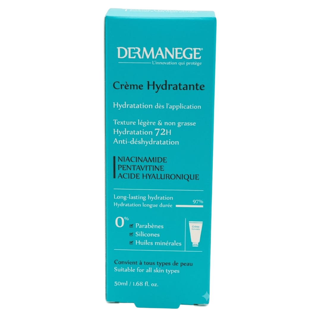 Dermanege-Creme-hydratante-50ml.png Dermanege Creme hydratante 50ml – Image 1