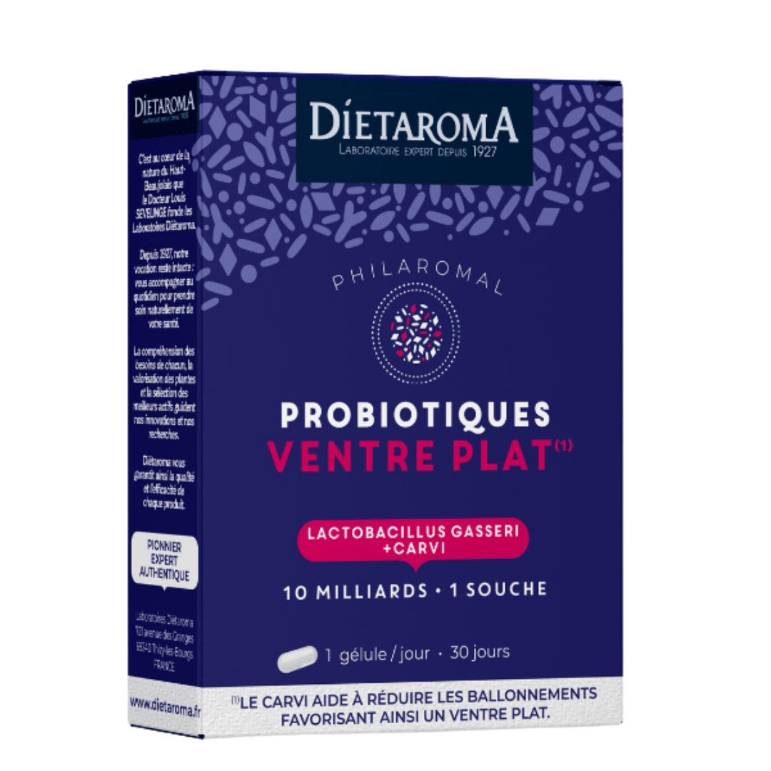 Dietaroma-Probiotiques-Ventre-Plat-30gelules.png Dietaroma Probiotiques Ventre Plat 30Gelules – Image 1