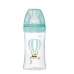 Dodie Biberon senstation+ Tétine plate 270ml 0-6m Air