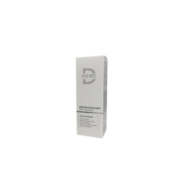 Dwhite-serum-anti-taches-exfoliant-30ml-1.jpg Dwhite Sérum Anti Taches Exfoliant 30ml – Image 1