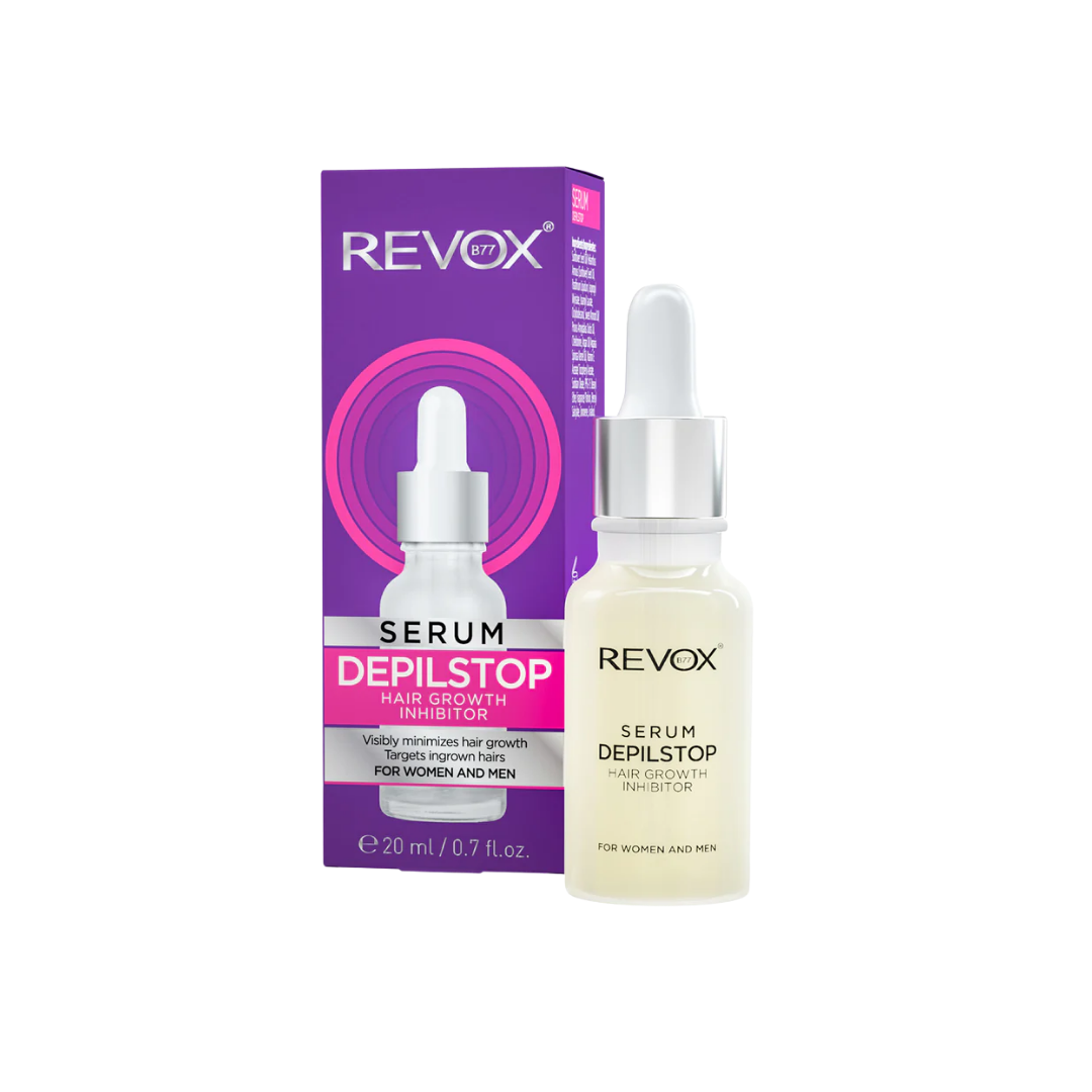 Elba-lait-bronzant-protecteur-spf30-100ml-2025-04-26T103511.309.png Revox B77 Just Depilstop Serum 20ml – Image 1