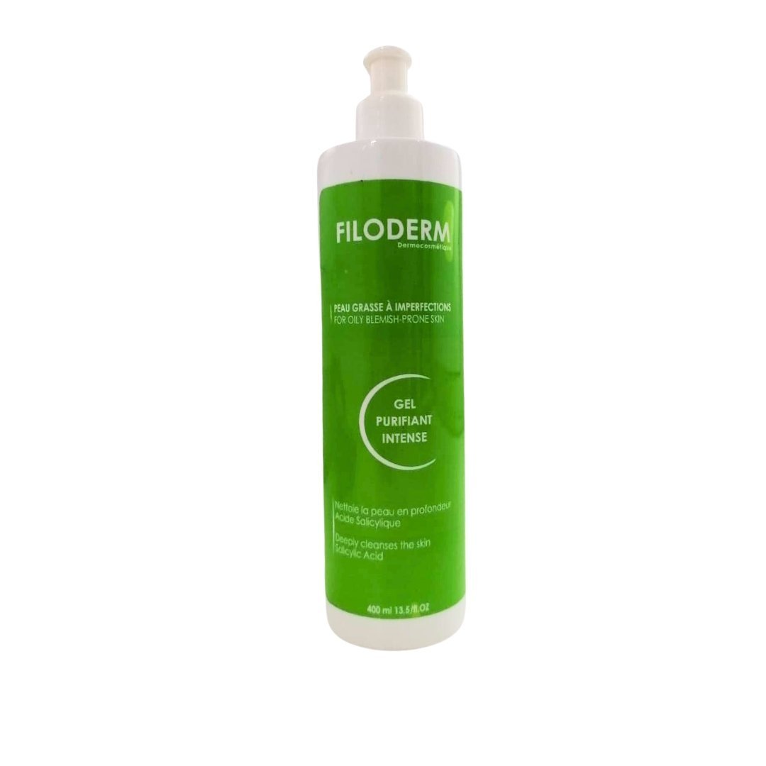 Filoderm-gel-purifiant-intense-400ml-1.jpg Filoderm Gel Purifiant Intense 400ml – Image 1