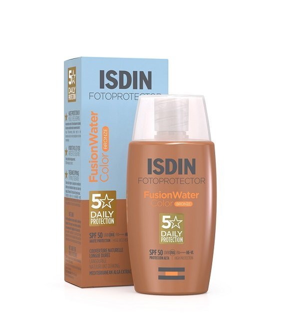 Fusion-water-color-bronze-1.jpg ISDIN Fotoprotector Fusion Water Color Bronze spf50 50ml – Image 1