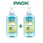Garnier Fast Clear 200ml X 2 Pack
