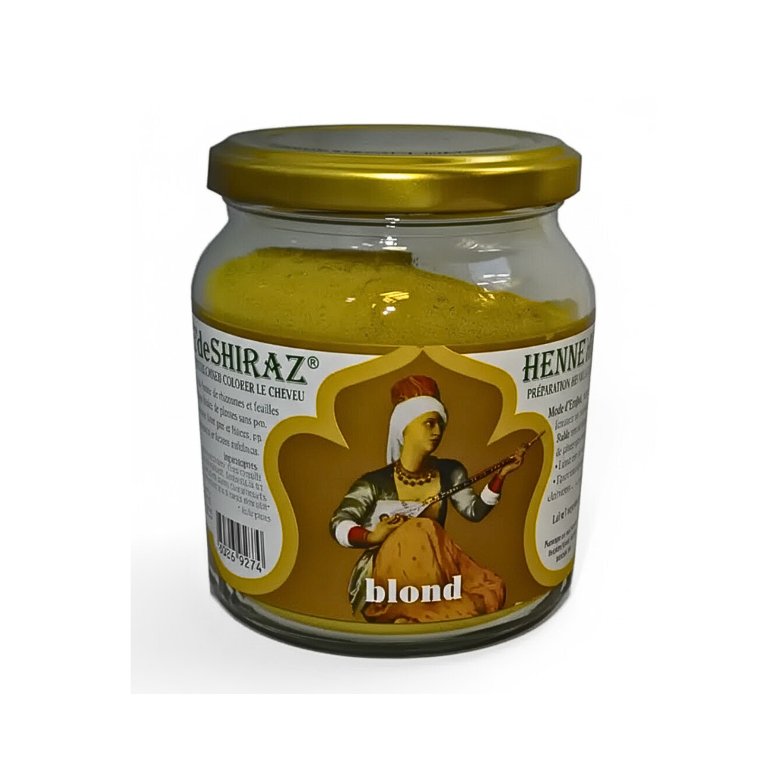 Henne-de-Shiraz-BlonDore-150g.png Henne De Shiraz BlonDore 150g – Image 1