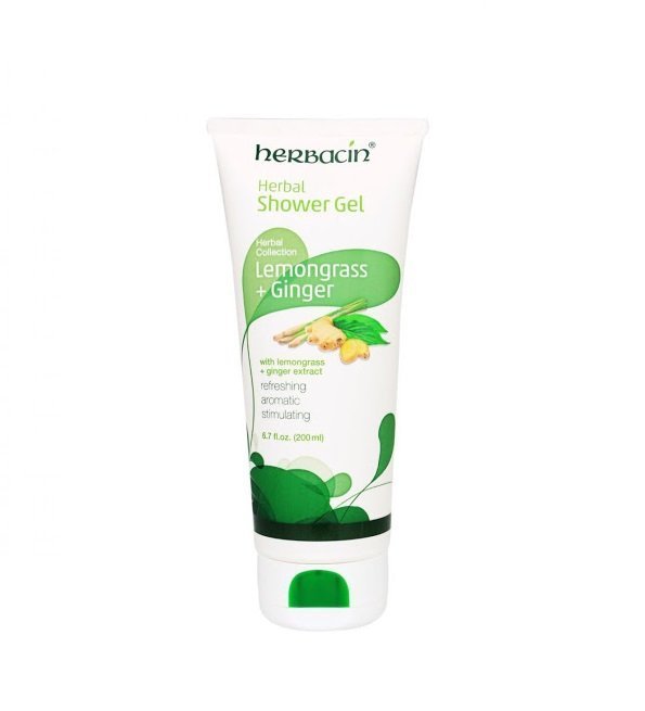 Herbacin-Gel-douche-lemongrassginger-200ml-1.jpg Herbacin Gel douche lemongrass+ginger 200ml – Image 1
