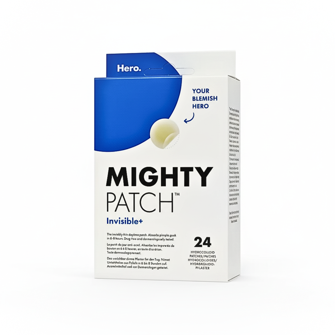 Hero-Mighty-Patch-Invisible-24-pcs.png Hero Mighty Patch Invisible+ 24 Pieces – Image 1