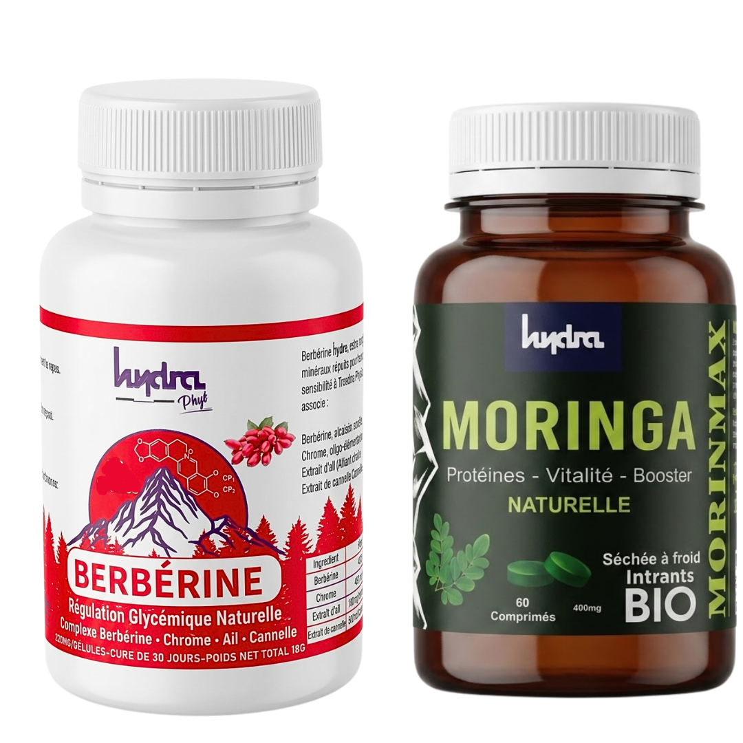 Hydra-Plus-Berberine-120-Gelule-Moringa-60-cmp-pack-1.png Hydra Plus Berberine 120 Gelule + Moringa 60 Comprmes Pack – Image 1