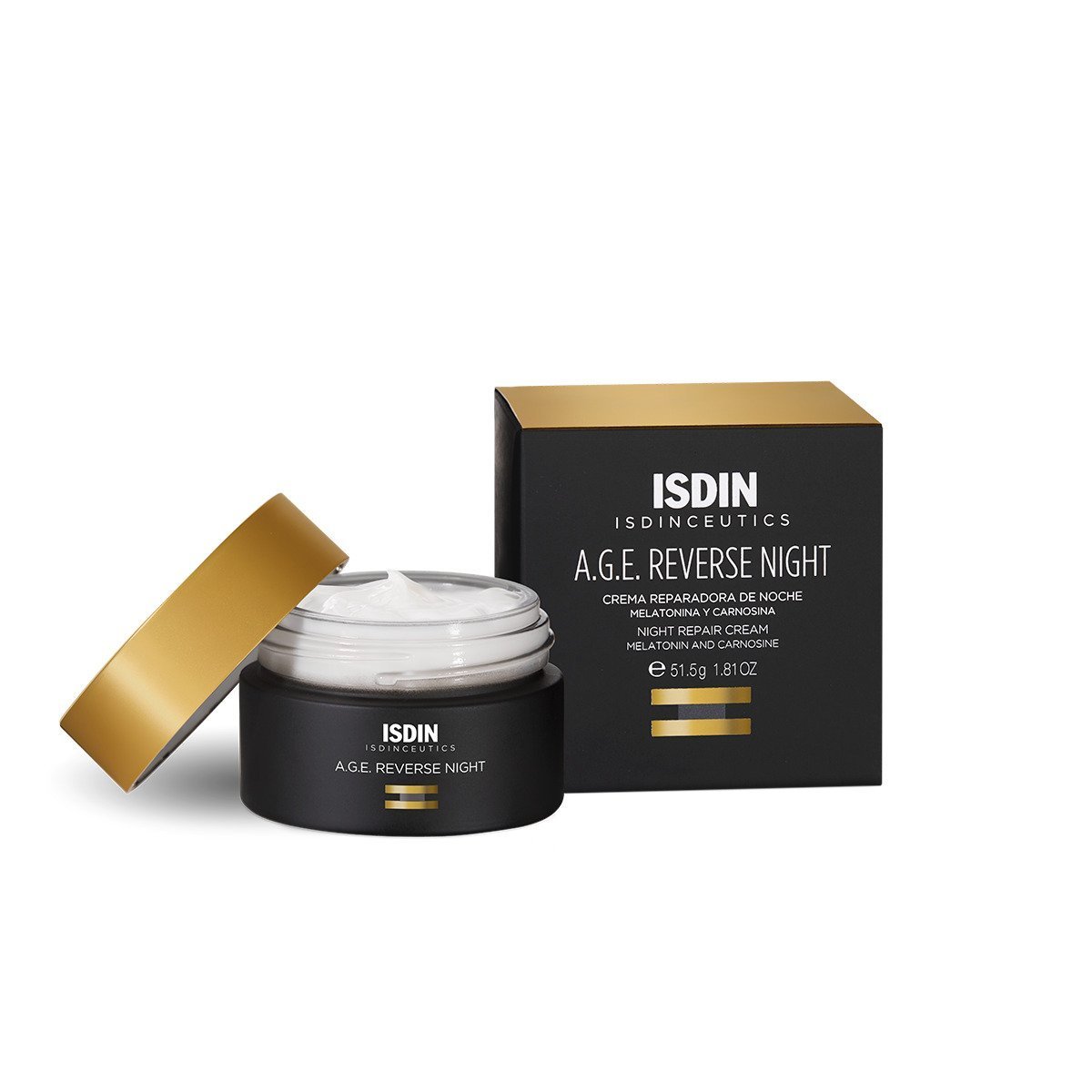Isdinceutics-Creme-AGE-Reverse-Nuit-Isdin-pot-de-50ml-1.jpg Isdin A.G.E Reverse Night crème 51.5g – Image 1