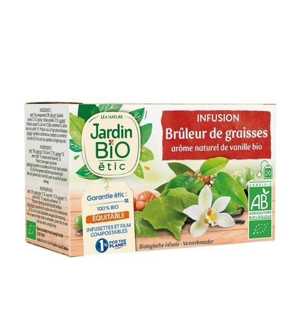 JARDIN-BIO-INFUSION-BRULEUR-DE-GRAISSES-30G-1.jpg JARDIN BIO INFUSION BRULEUR DE GRAISSES 20 SACHET – Image 1