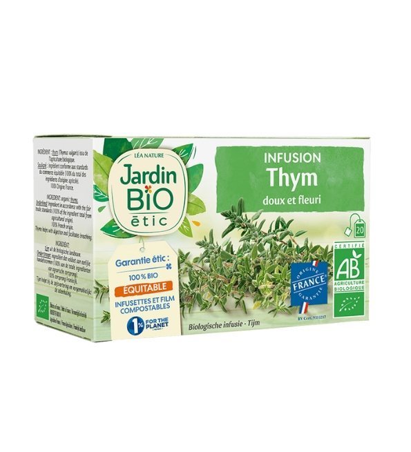 JARDIN-BIO-INFUSION-THYM-28G-1.jpg JARDIN BIO INFUSION THYM 20 SACHET – Image 1
