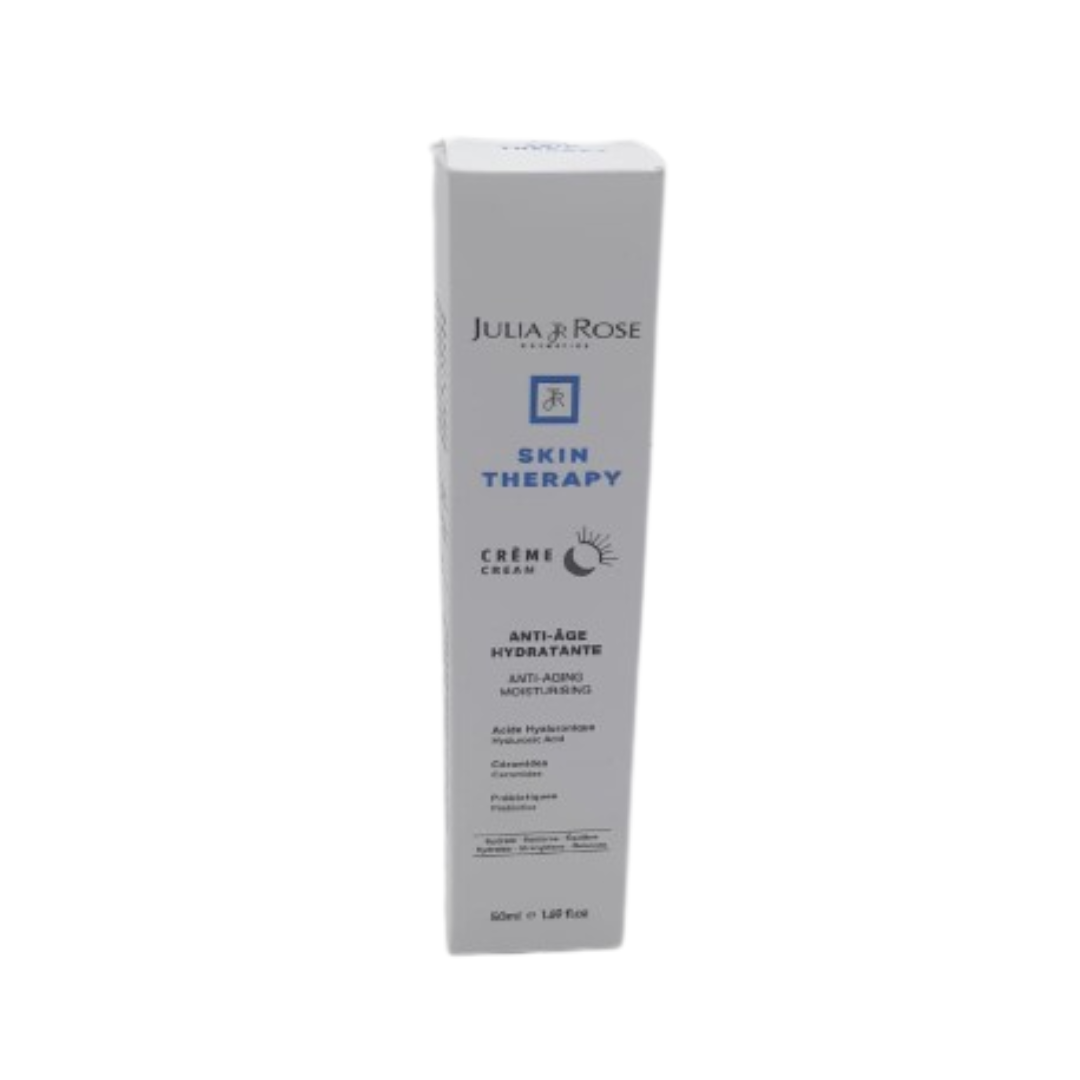 Julia-Rose-Skin-Therapy-Creme-Anti-Age-Hydratante-50ml.png Julia & Rose Skin Therapy Creme Anti-Age Hydratante 50ml – Image 1