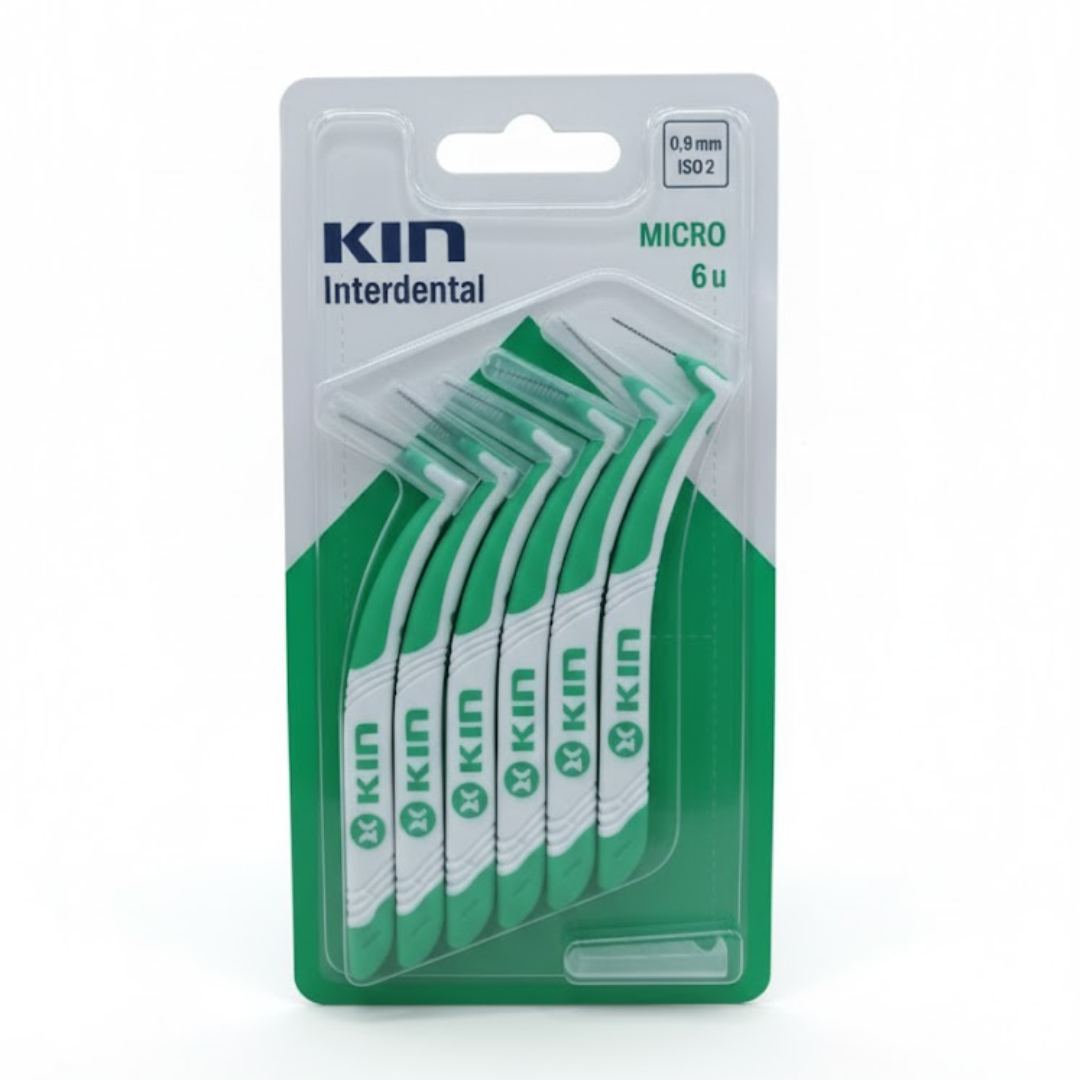 Kin-Brossette-Interdentaire-Micro-6-unite-0.9mm.png Kin Brossette Interdentaire Micro 6 unite 0.9mm – Image 1