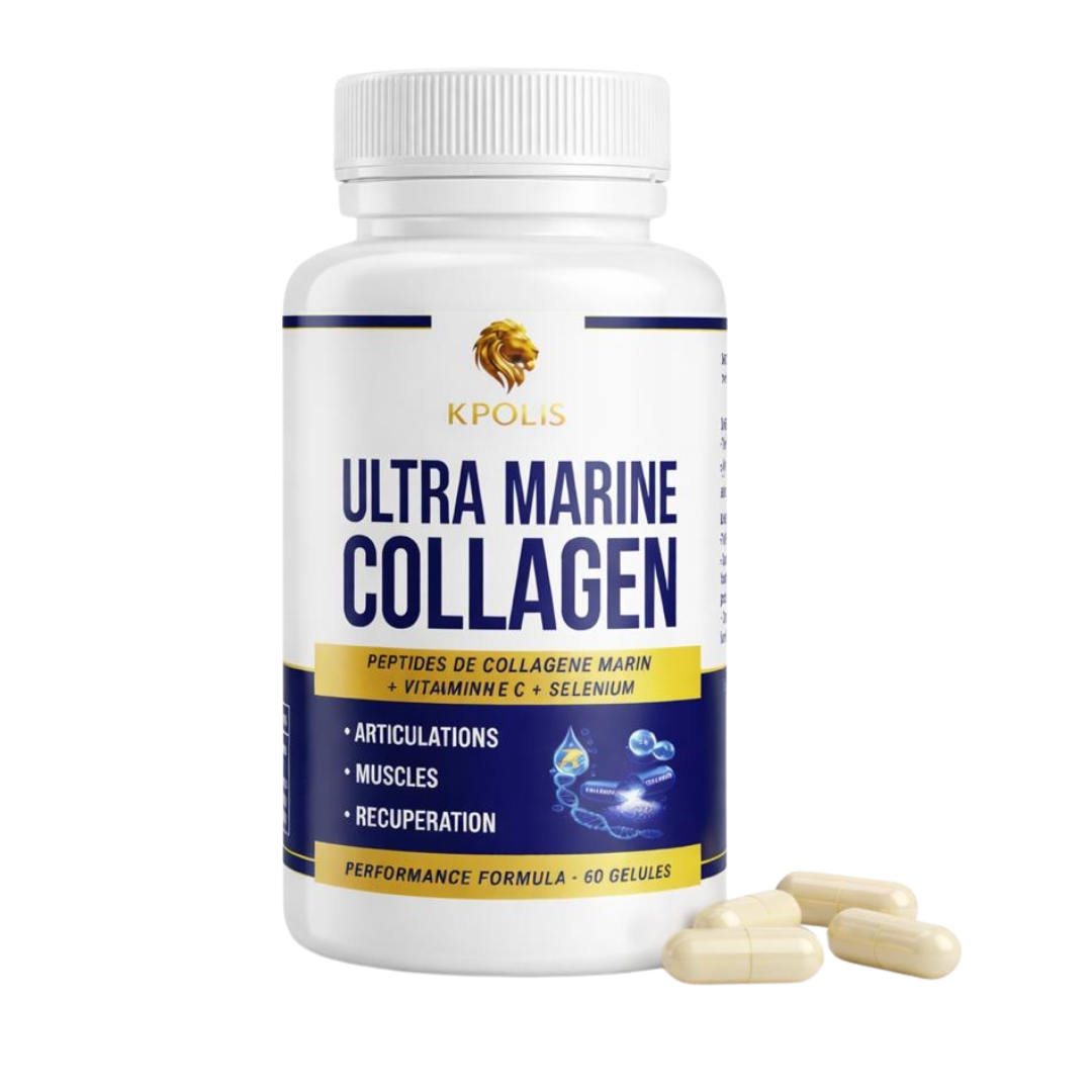 Kpolis-Ultra-Marine-Collagen-60gelules.png Kpolis Ultra Marine Collagen 60 Gelules – Image 1